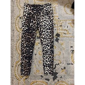 Betsey Johnson Leopard Leggings Size Small